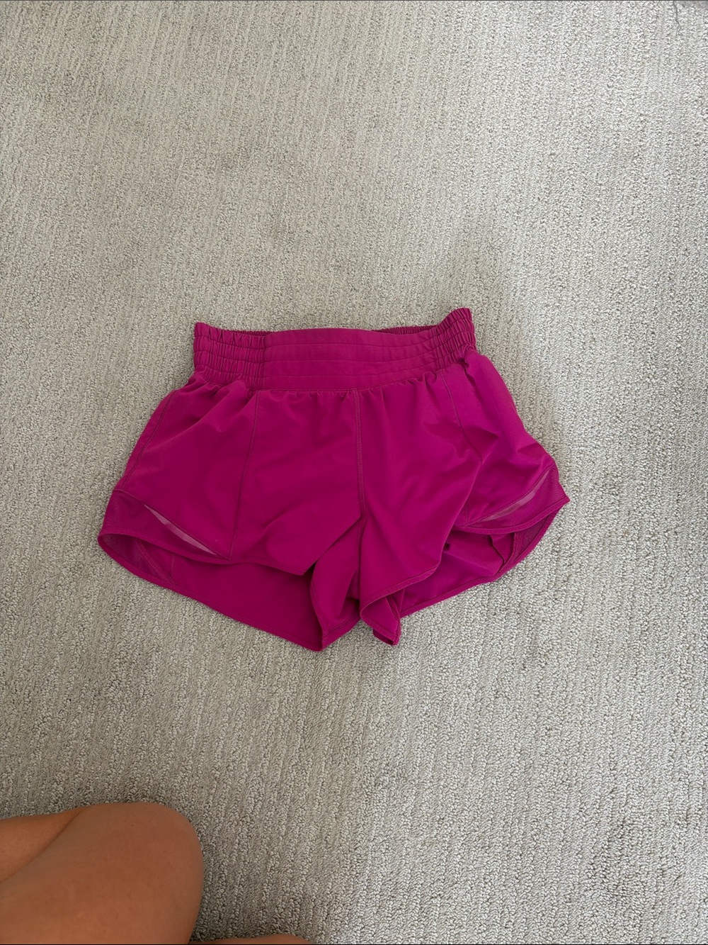 lululemon athletica Hot Pink Women's Athletic Shorts